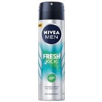 dezodorant 150ml nivea men fresh kick antyperspirant spray