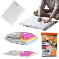Solidny worek próżniowy na pościel ubrania koce wielokrotnego użytku 40x60
