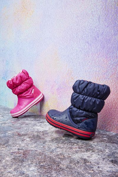 Dziecięce Buty Zimowe Śniegowce Crocs Classic Neo Puff 207684 Boot 29-30 zdjęcie 11