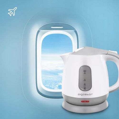 Maly Czajnik Elektryczny 1L Aigostar Juliet 1100 W srebrny/szary na Arena.pl