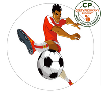 Opłatek na tort Supa Strikas