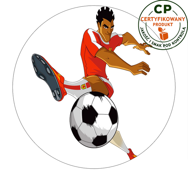 Opłatek na tort Supa Strikas zdjęcie 1