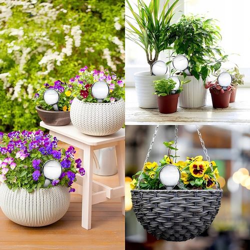 10x KULE NAWADNIAJĄCE DO KWIATÓW ROŚLIN AUTOMATYCZNY DOZOWNIK WODY na Arena.pl