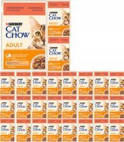 Purina Cat Chow Adult z wołowiną galaretka 26x85g