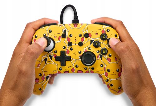 Gamepad Kontroler do Nintendo Switch PowerA Enhanced Pikachu Moods na Arena.pl