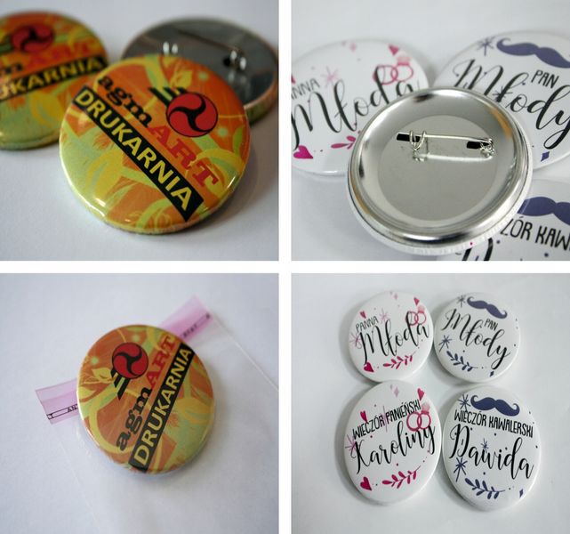 Przypinki buttony SUPER BOHATER PERSONALIZOWANE zdjęcie 2