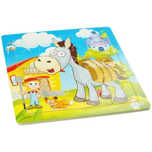 DLA DZIECI KOLOROWY PUZZLE KONIK na Arena.pl