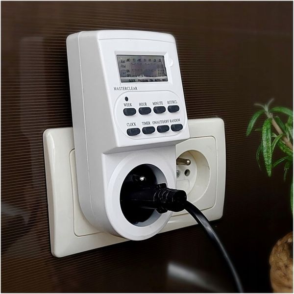 Programator Czasowy Elektroniczny Wyświetlacz 230V/16A Certyfikat CE zdjęcie 9
