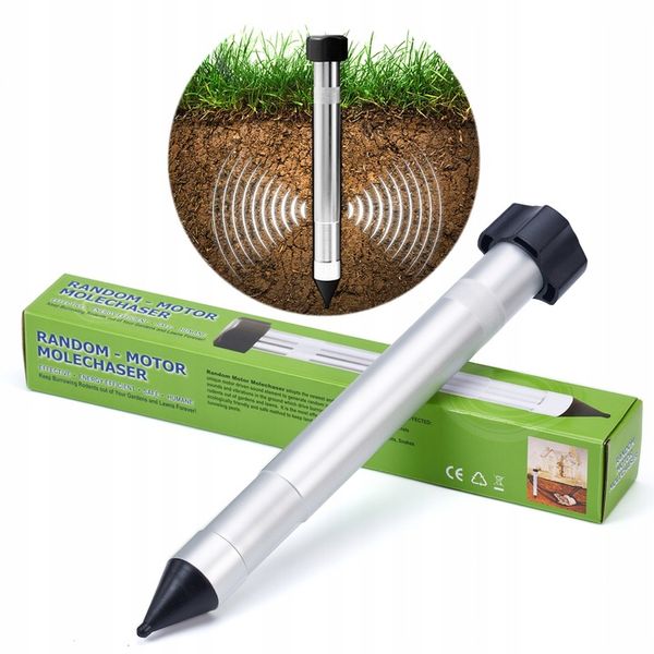 MOCNY ODSTRASZACZ KRETÓW NORNIC RYJÓWEK WĘŻY ZASKROŃCÓW GRYZONI SZKODNIKÓW zdjęcie 1