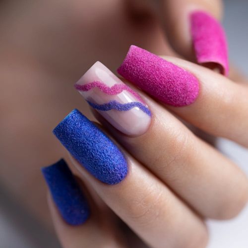 Flock Effect AlleLac zamsz aksamit do paznokci Nr 3 na Arena.pl