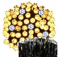 LAMPKI CHOINKOWE 80LED Z EFEKTEM FLASH 10M GRUBY KABEL DIAMENTOWA DIODA