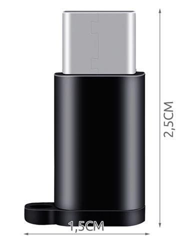 Adapter Micro Usb- Typ C Black na Arena.pl