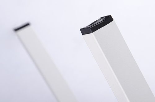 Krzesło split białe - aluminium, nogi białe na Arena.pl