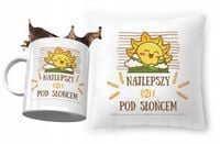 Dla Szefa Zestaw Poduszka + Kubek Na Prezent Z Nadrukiem Ze Zdjęciem