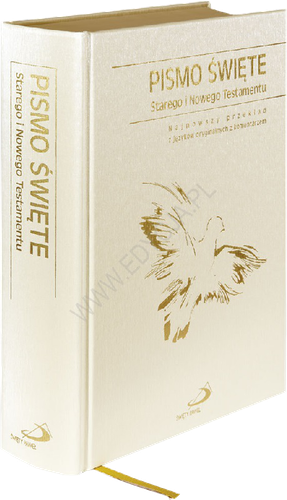 Biblia Edycja Świętego Pawła duża twarda index biała na Arena.pl