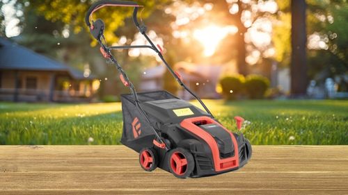 MOCNY AERATOR WERTYKULATOR ELEKTRYCZNY KOSZ 55L 3w1 40cm AREATOR FAWORYT na Arena.pl