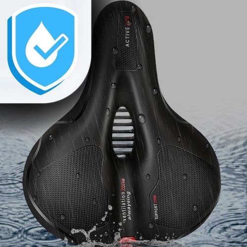 WYGODNE SIODEŁKO ROWEROWE SIODŁO SPORTOWE MIĘKKIE SZEROKIE EXTRA WENTYLACJA na Arena.pl