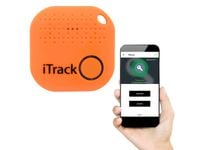 iTrack2 lokalizator kluczy portfela Bluetooth GPS pomarańczowy