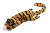 Zabawka pluszowa dla psa długi tygrys z piszczałką 55cm