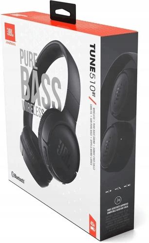 Słuchawki bezprzewodowe nauszne JBL Tune 510BT na Arena.pl