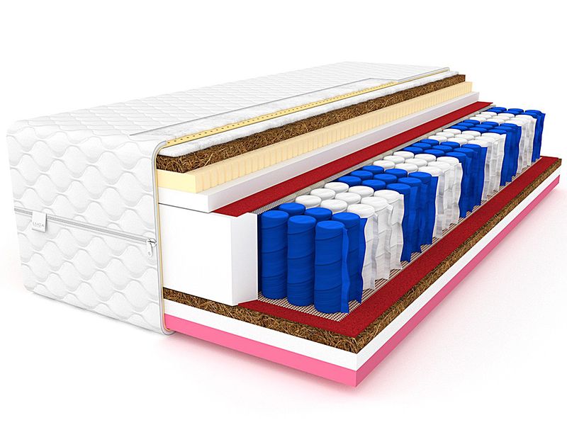 Materac 160x200 Kokos Latex Visco SUPREME MAX 24cm zdjęcie 1