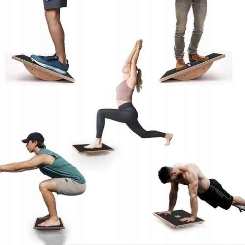 DESKA DO BALANSOWANIA BALANCE BOARD Platforma do Ćwiczeń TRENING RÓWNOWAGI na Arena.pl