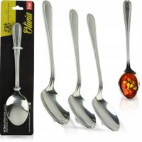 KPL. ŁYŻEK OBIADOWYCH OLIVIA 3SZT - STYLOWY I WYTRZYMAŁY ZESTAW, DO ZUPY