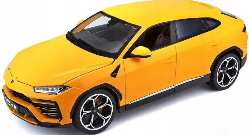 LAMBORGHINI Urus yellow 1:18 model BBurago 11042 zdjęcie 1