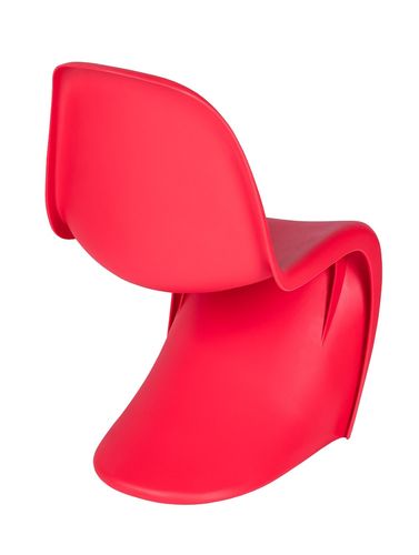 Krzesło hover czerwone  - polipropylen na Arena.pl