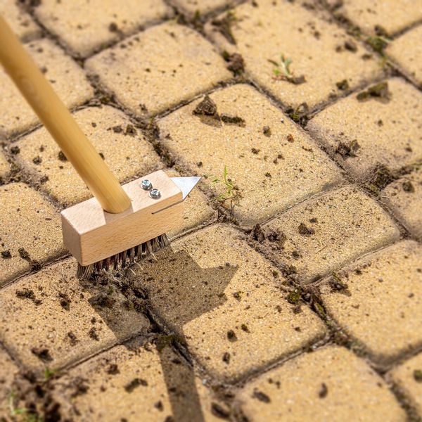 KADAX Szczotka + Skrobak Do Szczelin Bruku Kostki zdjęcie 8