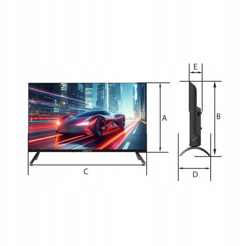 Smart TV Telewizor 32 cale Android HD LED dekoder DVBT2 WIFI +UCHWYT Manta na Arena.pl