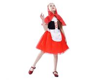 Strój przebranie dla dzieci Czerwony Kapturek 130/140cm bal przebierańców