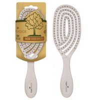 TOP CHOICE Szczotka do włosów z nylonowym włosiem