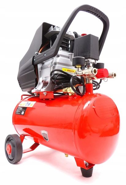 KOMPRESOR OLEJOWY SPRĘŻARKA 24L 230V 8BAR 205L/MIN zdjęcie 12