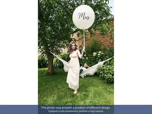 "Balon 1 m, Mr, biały"_PDE na Arena.pl