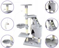 DRAPAK DLA KOTA LEGOWISKO DOMEK WIEŻA ZABAWKI