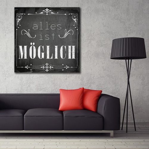 Obraz na płótnie - Canvas, Alles ist möglich 40x40 na Arena.pl