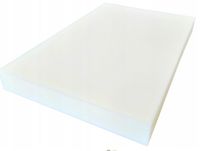 MATERAC GĄBKA PIANKA dwustronna 80x200x10cm BIAŁY