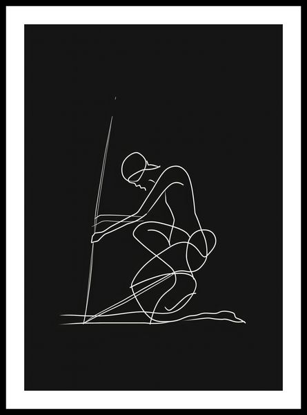 Plakat 42x59,4cm Linia zdjęcie 3