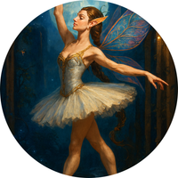 Opłatek na tort Balerina Baletnica Taniec Balet Postać Kobieta