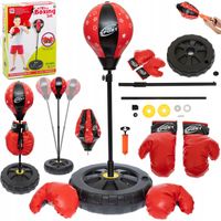 ZESTAW BOKSERSKI DLA DZIECI RĘKAWICE GRUSZKA BOKS ZABAWKA SPORTOWA