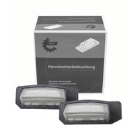 Oświetlenie LED tablicy rejestracyjnej PEUGEOT 4007 2008 2009 2010 2011