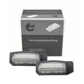 Oświetlenie LED tablicy rejestracyjnej CITROEN C-CROSSER 2008 2009 2010