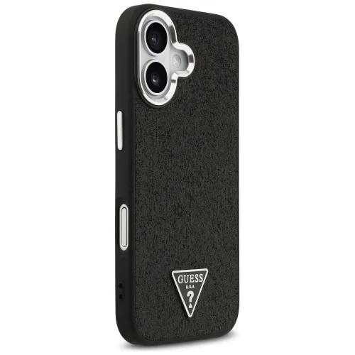 etui guess glitter triangle logo magsafe do iphone 17 - czarne na Arena.pl