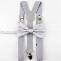 SZELKI męskie szare i MUCHA męska szara