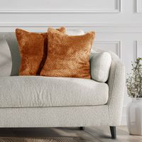 Poszewka dekoracyjna HENRY 45x45 rudy x2 DecoKing