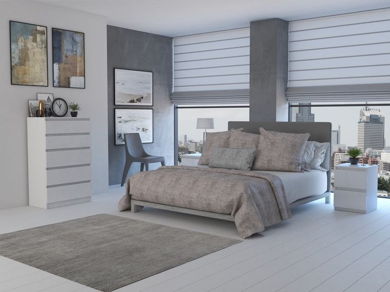 KOMODA MALWA M5 - BIEL zdjęcie 5