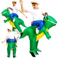 Przebranie dmuchany kostium dinozaur t-rex karnawał