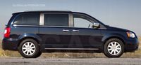 CHRYSLER TOWN & COUNTRY -Listwy CHROM na drzwi boczne chromowane
