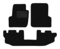 Dywaniki samochodowe welurowe do: Jeep Wrangler TJ 1996-2006 SUV czarne